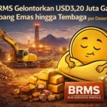 BRMS investasi tambang