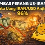 mata uang Iran anjlok
