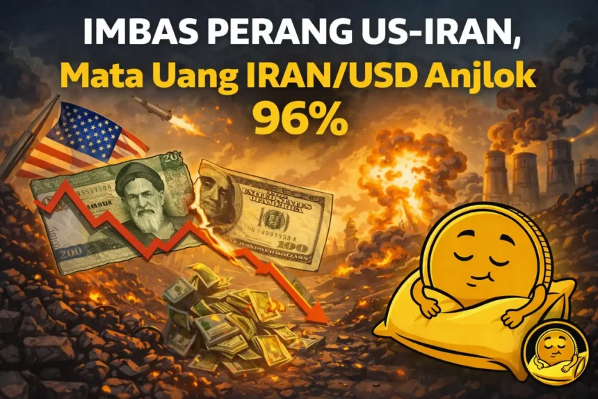 mata uang Iran anjlok