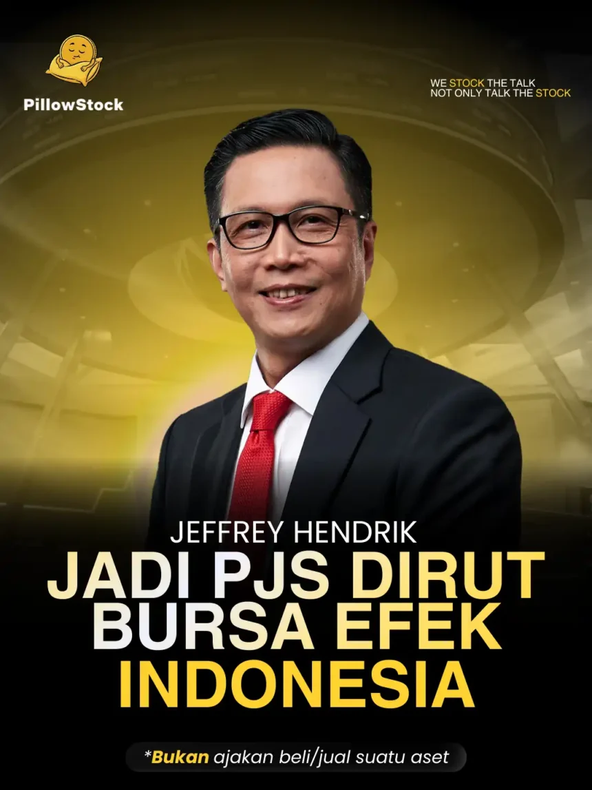 Jeffrey Hendrik jadi Pjs Dirut BEI