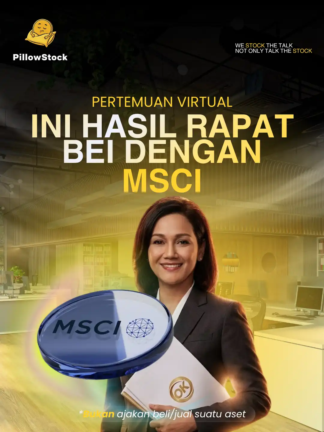 Msci Virtual Background Hasil Pertemuan Virtual BEI dengan MSCI: Respons OJK, BEI