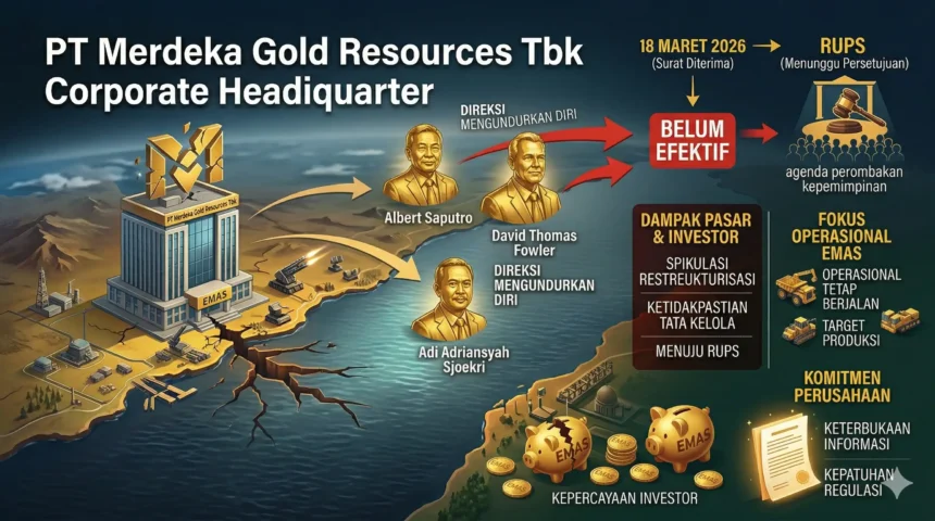 Pengunduran Diri Tiga Direksi