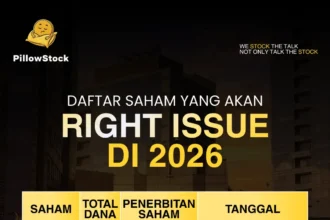 Daftar saham right issue