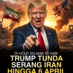 Trump tunda serang Iran
