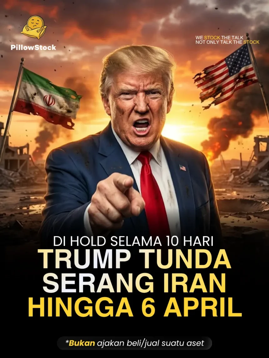 Trump tunda serang Iran