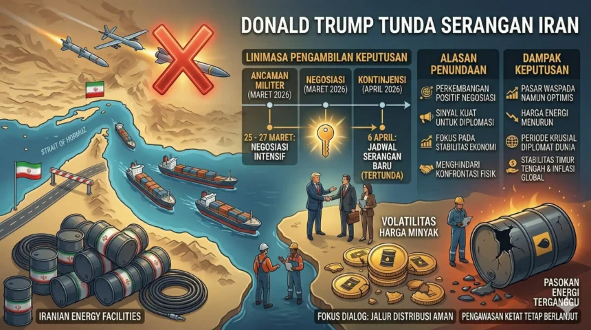 Trump tunda serangan iran