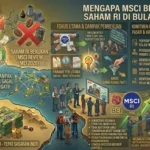 MSCI Bekukan Saham RI